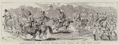 Campaigning in Upper Burma, our Woon on the War Path by Alfred Chantrey Corbould