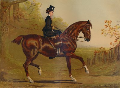 Going To Cover - A Portrait by Alfred Chantrey Corbould