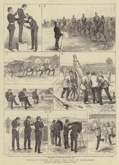 Military Career of HRH the Duke of Connaught by Alfred Chantrey Corbould