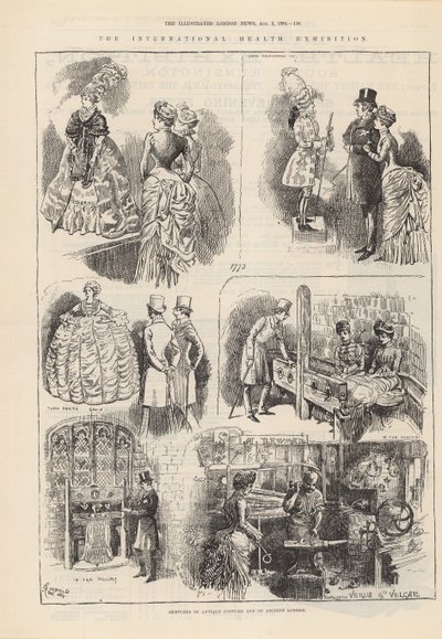 Sketches of antique costume and of Ancient London by Alfred Chantrey Corbould