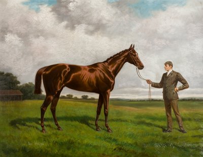 Sir Hugo-winner of the 1892 Derby by Alfred Charles Havell