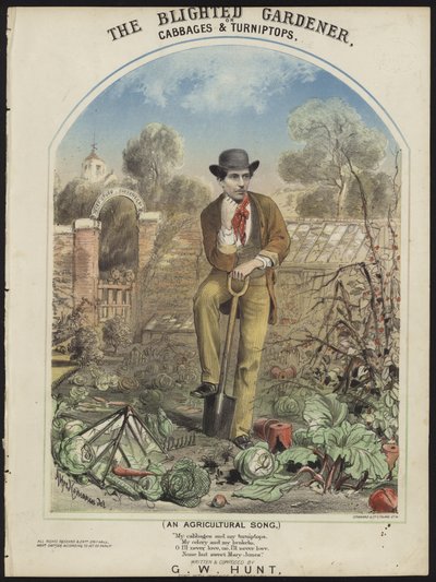 The Blighted Gardener by Alfred Concanen