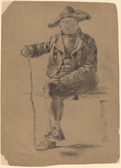 The Old Soldier - Berncastel by Alfred Cornelius Howland