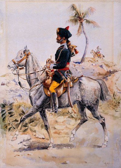 Mounted Trumpeter, 34th Prince Albert Victor