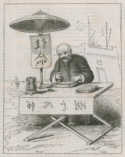 Chinese Writing; A Visit to the Chinese Collection by Alfred Crowquill