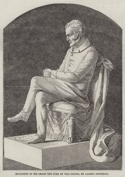 Statuette of His Grace the Duke of Wellington by Alfred Crowquill
