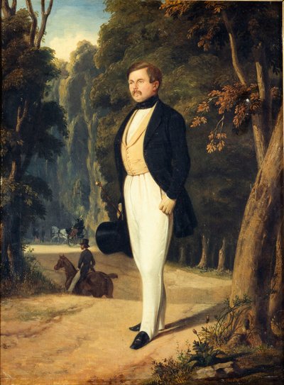 Portrait of Augustin Grisier, 1791-1865, c. 1840 by Alfred De Dreux