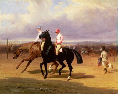 About to Go Down by Alfred Dedreux