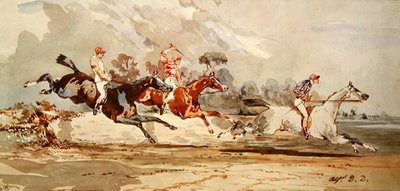 The Horse Race by Alfred Dedreux