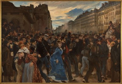 The Departure of the Mobiles, in July 1870, circa 1879 by Alfred Dehodencq