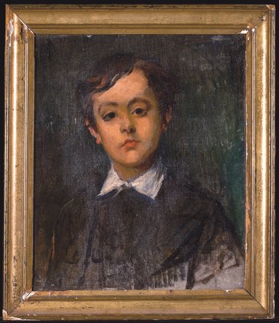 Portrait of the son of the artist by Alfred Dehodencq