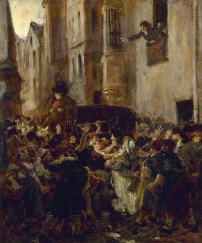 The Arrest of Charlotte Corday, c. 1853 by Alfred Dehodencq