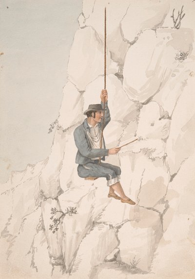 Gomero, Orchilla Gatherer by Alfred Diston