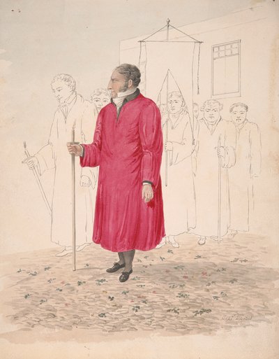 Member of the Brotherhood El Gran Poder de Dios by Alfred Diston