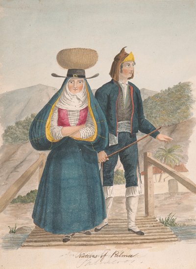 Natives of La Palma by Alfred Diston
