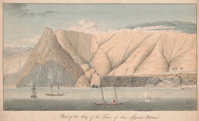 Part of the Bay of the Town of San Miguel, La Palma by Alfred Diston