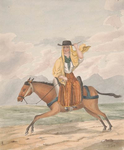 Tenerife - Woman of Tacoronte by Alfred Diston