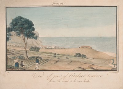 View of Part of Realesco de Abasco from the Road to La Cruz Santa by Alfred Diston