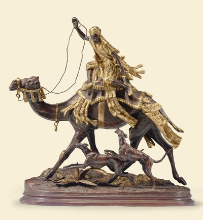 Hunting in the Sahara by Alfred Dubucand