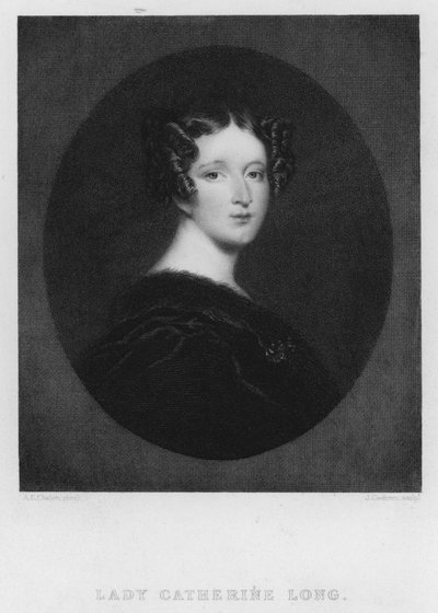 Lady Catherine Long by Alfred Edward (after) Chalon