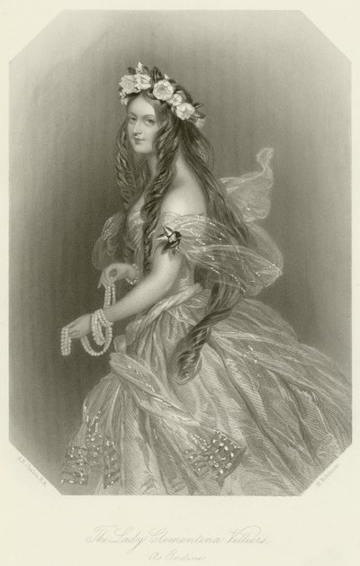 Lady Clementina Villiers by Alfred Edward Chalon