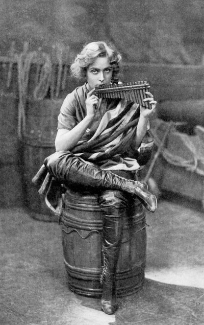 Pauline Chase as Peter Pan by Alfred Ellis and Walery