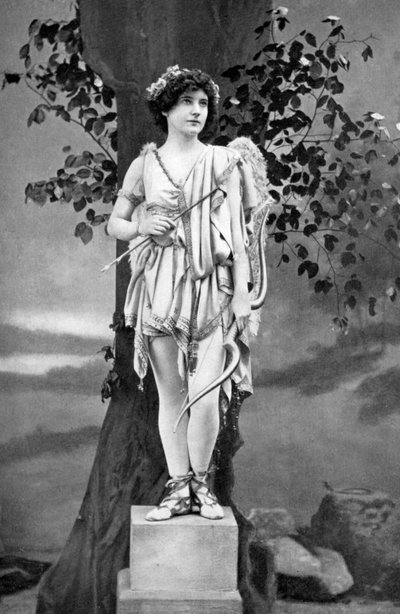 Unity Moore, Irish Actress by Alfred Ellis and Walery