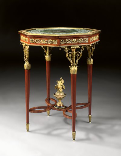 A Louis XVI style gueridon by Alfred Emmanuel Louis Beurdeley