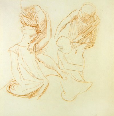 Figure Studies, c.1845 by Alfred George Stevens