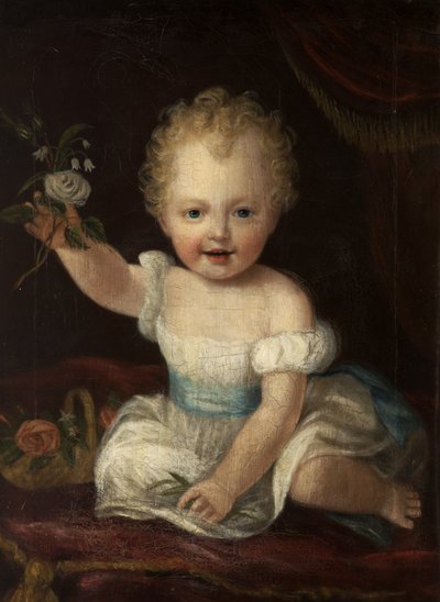The 3rd Lord de Tabley, Aged Two Years by Alfred Emile Stevens
