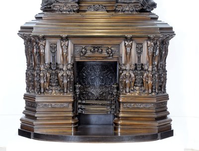Detail of the Sam Wilson Chimneypiece (detail) by Alfred Gilbert