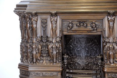 Detail of the Sam Wilson Chimneypiece (detail) by Alfred Gilbert