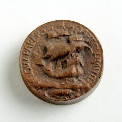Maquette for the Stamp of the O.W. Paper Art Company Ltd by Alfred Gilbert