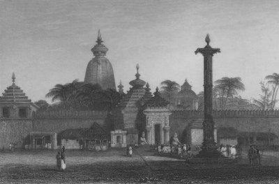 Temple of Juggernaut by Alfred Gomersal (after) Vickers