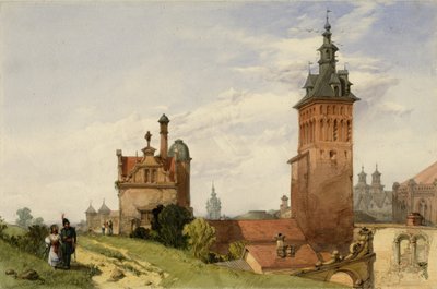 A View near Moscow by Alfred Gomersal Vickers