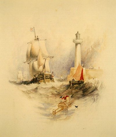 Ramsgate Harbour by Alfred Gomersal Vickers