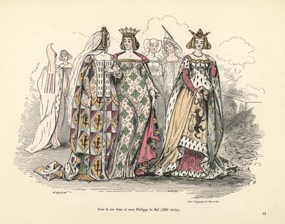Noble women in the era of King John II and Philip the Good of France by Alfred Grevin