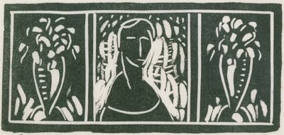 Linoleum Cut with Tribute by Sherwood Anderson by Alfred H. Maurer
