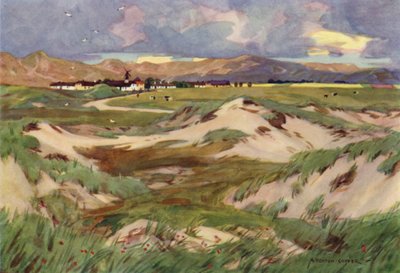 Denmark: Kandestederne, A Primitive Hamlet in North Jutland by Alfred Heaton Cooper