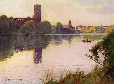 Denmark: Koldinghus Castle, North Slesvig by Alfred Heaton Cooper