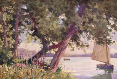 Fritton Lake, Suffolk, A Summer Morning by Alfred Heaton Cooper