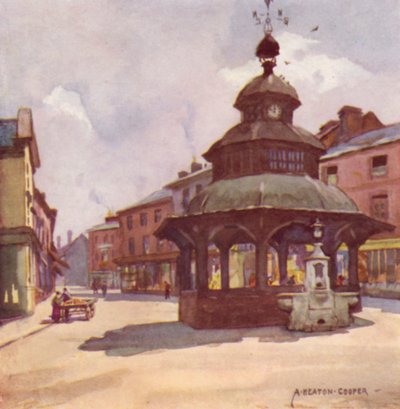 Market Cross, North Walsham, Norfolk by Alfred Heaton Cooper