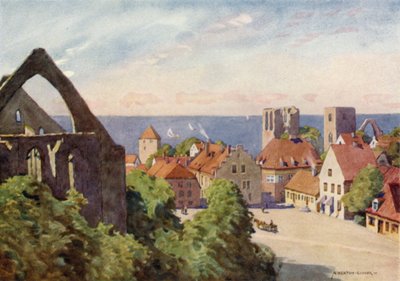 The City of Visby by Alfred Heaton Cooper