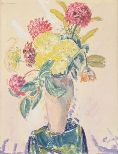 Zinnias, c.1926 by Alfred Henry Maurer