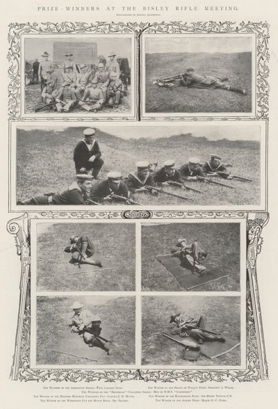 Prize-Winners at the Bisley Rifle Meeting by Alfred Hugh Fisher