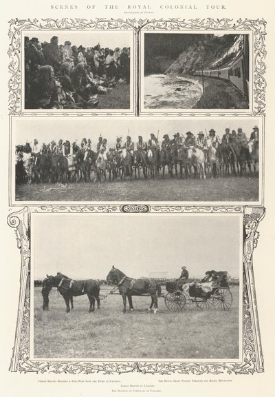 Scenes of the Royal Colonial Tour by Alfred Hugh Fisher
