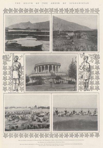 The Death of the Ameer of Afghanistan by Alfred Hugh Fisher