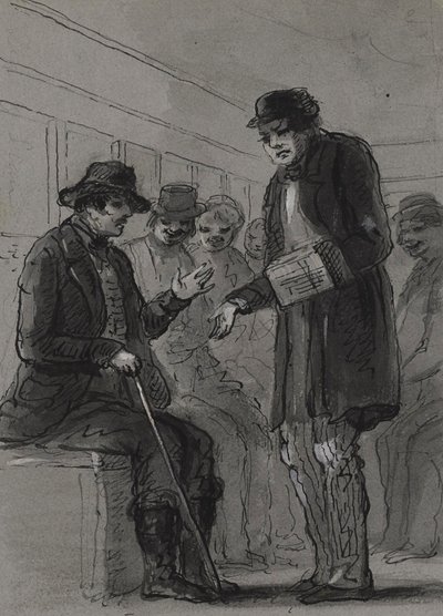 Afflicted with the Jim-Jams by Alfred Jacob Miller
