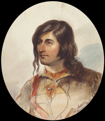 Antoine, Principal Hunter, c.1837 by Alfred Jacob Miller