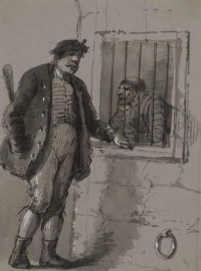 Irish Argument by Alfred Jacob Miller